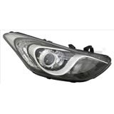 İ30 2012 Far Sol Elektrikli Motorlu H7 H7 H7 Py21w W5w Far Seviye Ayarlamalı Oem No:92101a6060
