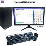 I5 Masaüstü Bilgisayar + 20” Monitör + Batu Yazılım Barkodlu Satış Sistemi (V1 - Yıllık Lisans)