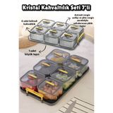 İ&A HOME Kristal Kahvaltılık Seti 7'li Takım Sunum Luk