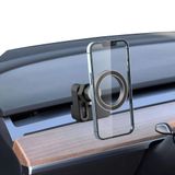 IACNLI Araç cep telefonu tutucu, yuvarlak hava tahliyesi telefon tutucu Model 3 Model Y tüm dairesel havalandırma yarıkları için uygundur cep telefonu araç tutucuları (2023)