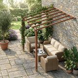 İahşap 2X3 Metre Ahşap Pergola - Bahçe Veranda Gölgelik - Kendin Yap (Dıy) P3
