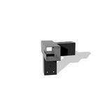 İahşap 9 X 9 Ana Direk Meretek Çıkışı Yukarı 15 Derece 4 Kollu Pergole Braketi