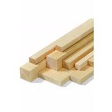 İahşap 9x9 cm x 100 cm 1 Adet Köknar Göknar Ahşap Çıta Taslak Tahta Blok ve Kereste