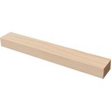 İahşap 9x9 cm x 175 cm 1 Adet Ladin Ahşap Çıta Taslak Tahta Blok ve Kereste