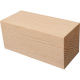 İahşap 9x9 cm x 190 cm 1 Adet Ladin Ahşap Çıta Taslak Tahta Blok ve Kereste