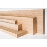 İahşap Ash Timber 1 Adet Taslak Dişbudak Kereste Çıta Tahta