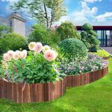 İahşap Emprenyeli Ahşap Bahçe Çiti – Dekoratif Geçmeli Çit Modülü (30X100 Cm)