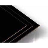 İahşap Siyah Laminat Kaplı Mdf Tabaka Ahşap Plaka Ahşap Panel