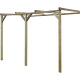 Iahşap Veranda Ahşap Pergole Sundurma Gölgelik Kamelya P10 - 2x3 Metre - Yükseklik 2,4 Metre