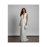 İambabydesign drapeli uzun elbise