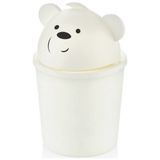 İamokstore Beyaz Hippo Çöp Kovası
