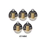 İar 1 gr 24 Ayar VEYA NADİR GOLD Gram Altın 5 Adet