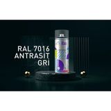 Iba Akrilik Sprey Boya 400 ml Antrasit Gri ( Ral 7016 ) - 1 ADET 400 ML