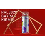 Iba Akrilik Sprey Boya 400 ml Bayrak Kırmızı ( Ral 3020 ) - 1 ADET 400 ML