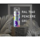 Iba Akrilik Sprey Boya 400 ml Pencere Gri ( Ral 7040 ) - 1 ADET 400 ML