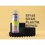 Iba Akrilik Sprey Boya 400 ml Plastik Mat Siyah Boyası - 1 ADET 400 ML