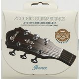 IBANEZ 6 String için Tel Seti - .010/.014/.023/.030/.039/.047 Fosfor/Bronz (IACSP61C)
