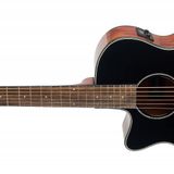 Ibanez AEG50L Siyah Parlak Sol Elli Batı Gitar