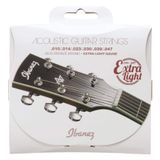 Ibanez Bronze Wound 80/20 Akustik Gitar Telleri - Ekstra Işık Ayarı, IACS61C