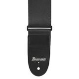 Ibanez Gs64-Bk Guitar Strap Black - Gitar Askısı Siyah 170 Cm