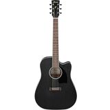 İbanez PF16MWCE WK Weathered Black Elektro Akustik Gitar