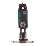 IBANEZ SI serisi (standart) enstrüman kablosu - Patch kablosu 2 açılı soket dokuma - jak - siyah x şarap - 0,21 m / 0,7 ft (SI07P-BW)