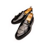 İBAY PATENT BLACK VITOR HAKİKİ DERİ ERKEK KLASİK AYAKKABI