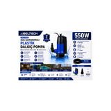 İBELTECH 550W Gizli Şamandıralı Dalgıç Pompa 5 Metre Kablolu Saatte 10.000Litre Yüksek Debili Su Tahliye Pompası