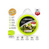 İBELTECH İBL-MSN-004 Misina 4.00 mm x 31 Metre Altıgen Dayanıklı Yeşil Misina Tırpan Çim Ot Biçme Misinası