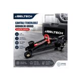 İBELTECH PRO+ BLACK SERİ ÇANTALI ÇELİK TEKERLEKLİ 2.5 TON HİDROLİK YATAY PROFESYONEL KRİKO