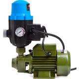 Ibeltech Su Pompası 1" Paket Hidrofor Otomatik Sistem Su Pompası QB60 0.5hp - 50 lt - Mavi