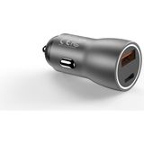 Iberry Dual Port Metal Gövde 45W Araç Içi Şarj Aleti - ARAÇ İÇİN