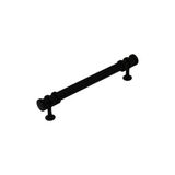 İbico 944 Boru Çekmece Kulp 12.8 Cm - Siyah Yüzük Siyah Kulp- 10'Li Paket