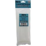 İbico Beyaz 3.6X200 mm Plastik Cırt Kelepçe 100 PCS