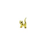 İbico İ12-184 Biblo ve Dekoratif Süs Eşyası Kedi Gold Küçük Seramik - 12'li Paket
