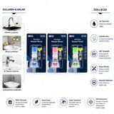 İbico İ13-134 Musluk Ucu Filtresi 16-19mm Tüm Musluklara 360° 2 Katmanlı Taşlı Pervaneli - 12'li Paket