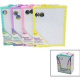İbico İ14-008 Magnetic Whiteboard Manyetik Yazı Tahtası 21.5x28cm Küçük Çift Taraflı - 12'li Paket