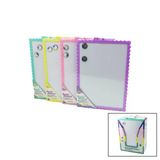 İbico İ14-010 Manyetik Yazı Tahtası Büyük - 28X39.5 Cm Çift Taraflı Renkli Çerçeve- 12'Li Paket