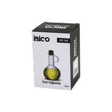 İbico İ22-142 Yağdanlık 300ml Mini Çizgili Desen Ahşap Bambu Mantar Tıpa Cam