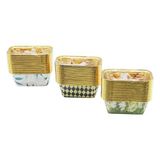 İbico İ22-171 Muffin Kağıt Kek Kapsülü AĞIZ:6.3x11cm Derinlik: 4cm 20 Adet Gold Kalın Folyolu - 12'li Paket