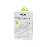 İbico İB-3002 (USB To Telefon Şarj 9V-12V 3.0A Ev Başlık+ Kablo 1mt Hızlı İphone Set - 5'li Paket