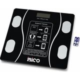 İbico Ibico İ11-023 Dijital Banyo Baskül Terazi Tartı 180KG/50G Kas Oran Bluetooth Vücut Analizli Su Cam