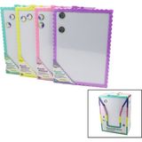 İbico Ibico İ14-010 Magnetic Whiteboard Manyetik Yazı Tahtası 28X39.5CM Büyük Çift Taraflı Renkli Çerçeve - 12'li Paket