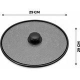 İbico Ibico İ22-419 Tel Yağ Sıçratmaz 29CM Kulplu Metal Çerçeve - 12'li Paket