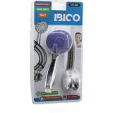 Ibico K13-020 (Vakumlu Ambalaj) (3in1) Duş Seti ( Fonksiyonlu Duş Başlık & Metal Duş Hortum & Mafsal=askı Vidalı ) - Renkli