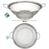 İBİCO Tel Sepet Süzgeç Metal Kulplu 28cm