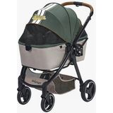 İbiyaya Ibiyaya Retro Luxe Orta ve Büyük Irk Köpek Puseti Yeşil - Renkli