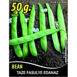 İBK İklim Bahçe Fasulye Tohumu Edanaz (Oturak) - 50 g (~ Takribi 150 Tohum)