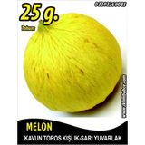 İBK İklim Bahçe Kavun Tohumu Toros Kışlık 25 g. (~ Takribi 350 Tohum)