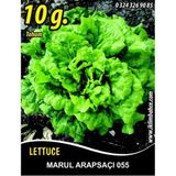İBK İklim Bahçe Marul Tohumu Arapsaçı 055 (Kıvırcık) - 10 g (~ Takribi 5500 Tohum)
